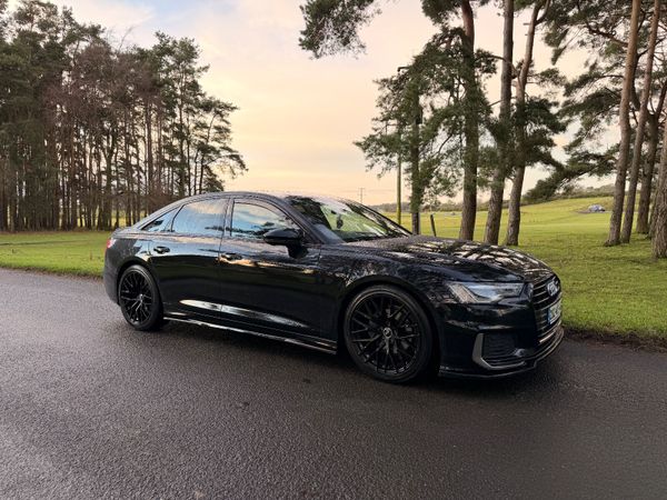 Audi A6 Saloon, Diesel, 2020, Black