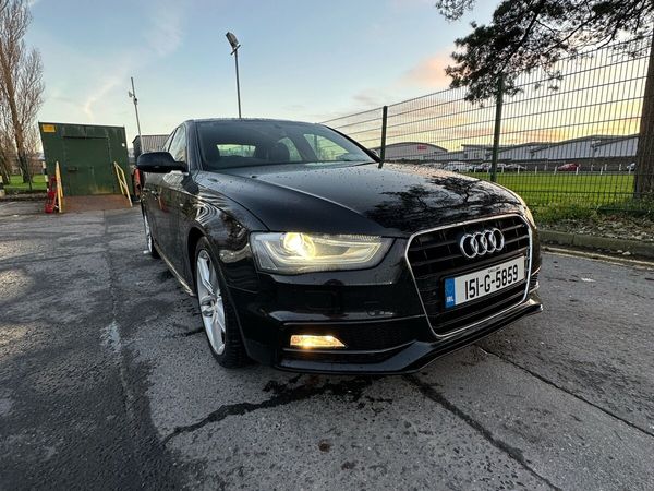 Audi A4 Saloon, Diesel, 2015, Black