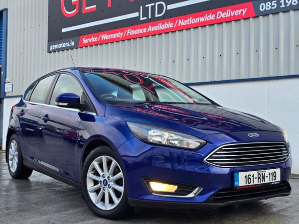 Ford Focus Hatchback, Diesel, 2016, Blue