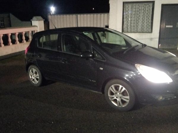 Opel Corsa Hatchback, Petrol, 2007, Black