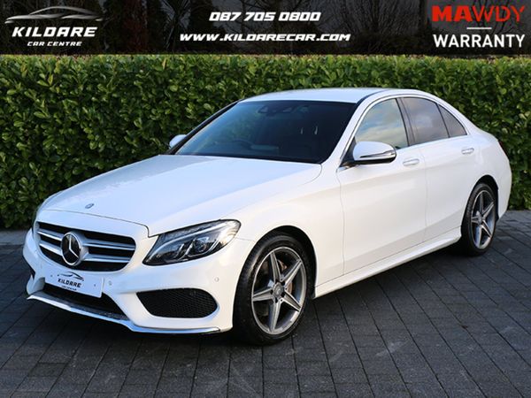 Mercedes-Benz C-Class Saloon, Diesel, 2016, White