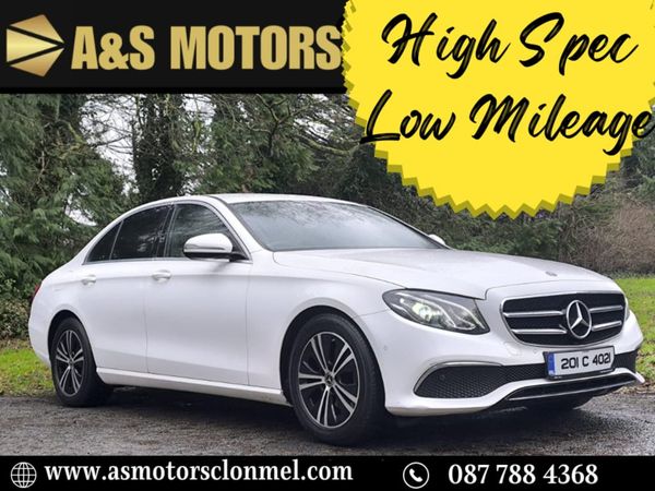 Mercedes-Benz E-Class Saloon, Diesel, 2020, White