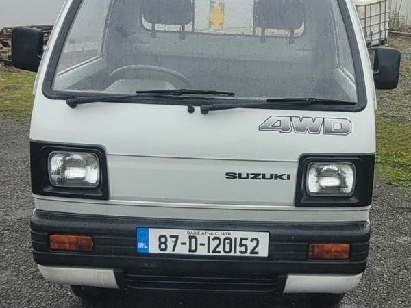 Suzuki Carry Dropside, Petrol, 1987, Grey