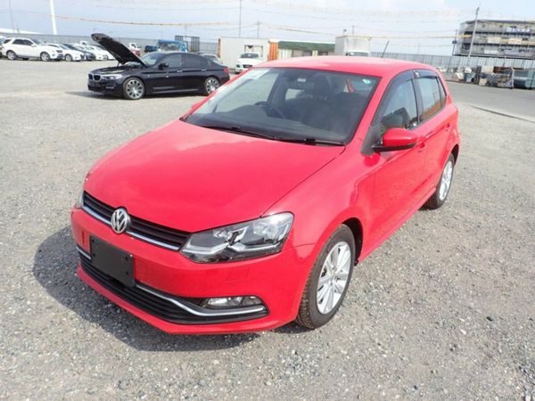 Volkswagen Polo Hatchback, Petrol, 2017, Red