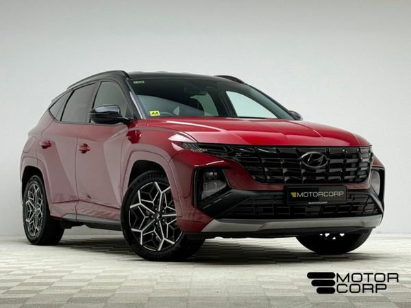 Hyundai Tucson SUV, Petrol Plug-in Hybrid, 2023, Red