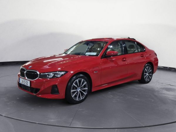 BMW 3-Series Saloon, Petrol Plug-in Hybrid, 2024, Red