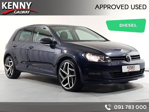 Volkswagen Golf Hatchback, Diesel, 2016, Blue