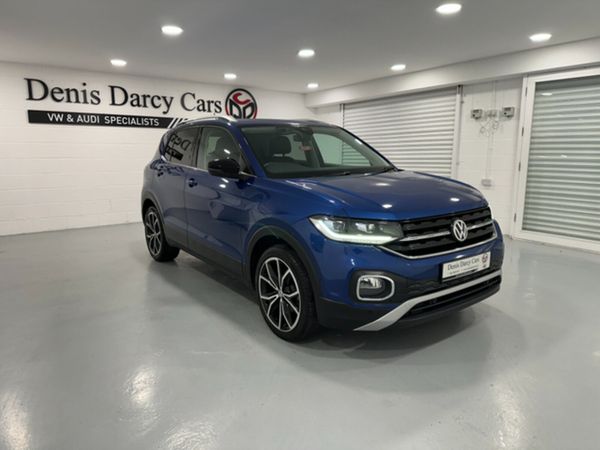 Volkswagen T-Cross Estate, Petrol, 2019, Blue