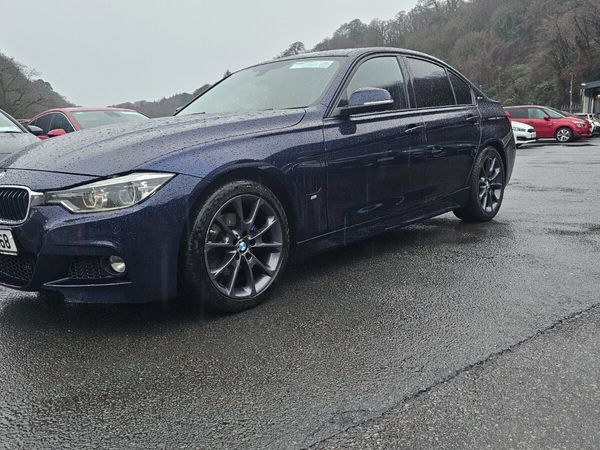 BMW 3-Series Saloon, Petrol Plug-in Hybrid, 2018, Blue