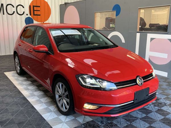 Volkswagen Golf Hatchback, Petrol, 2019, Red