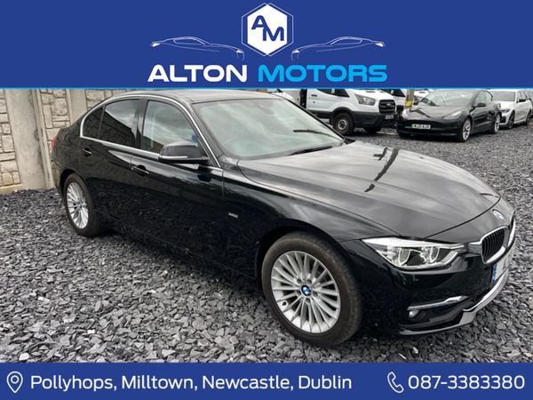 BMW 3-Series Saloon, Diesel, 2017, Black