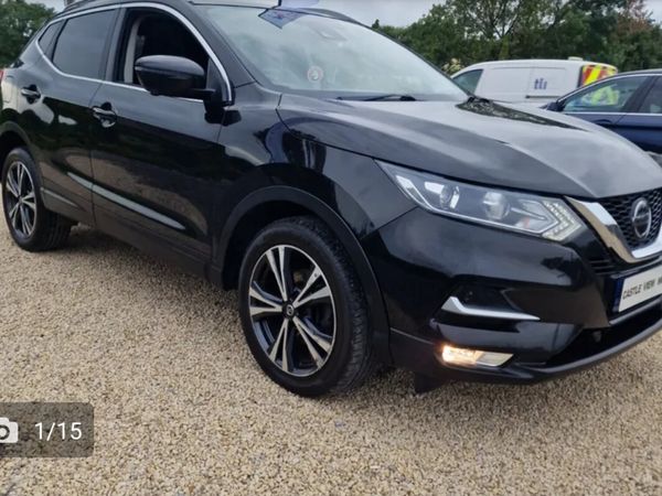 Nissan Qashqai Hatchback, Diesel, 2018, Black