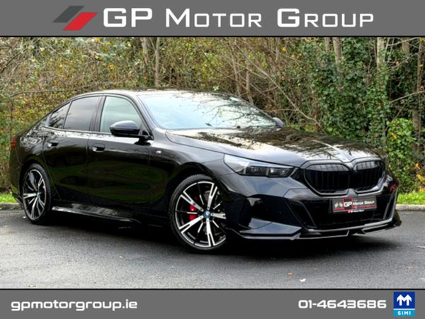 BMW 5-Series Saloon, Petrol Plug-in Hybrid, 2024, Black