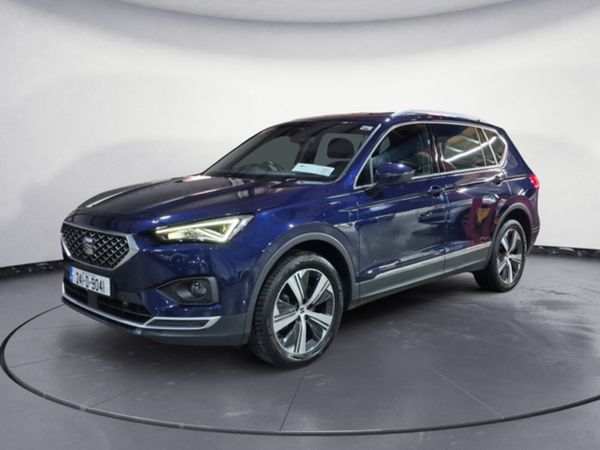 SEAT Tarraco Estate, Petrol Plug-in Hybrid, 2024, Blue