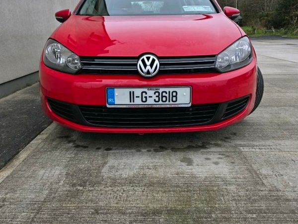 Volkswagen Golf Hatchback, Diesel, 2011, Red