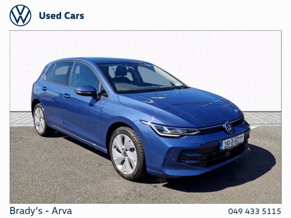 Volkswagen Golf Hatchback, Petrol Plug-in Hybrid, 2025, Blue