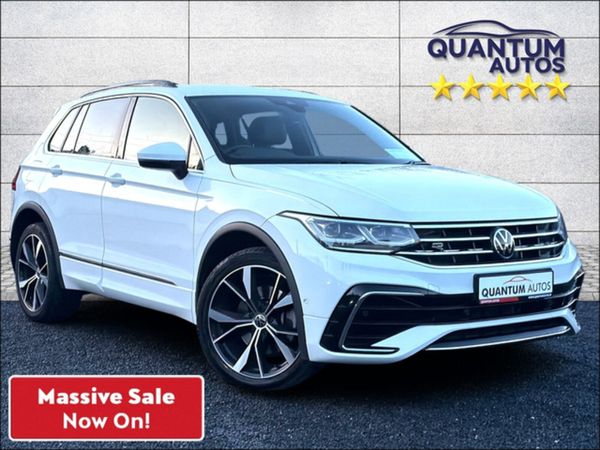 Volkswagen Tiguan SUV, Petrol Plug-in Hybrid, 2023, White