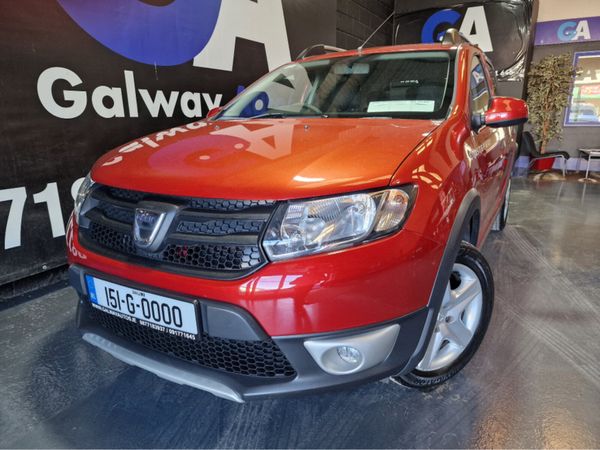Dacia Sandero Stepway Hatchback, Petrol, 2015, Red