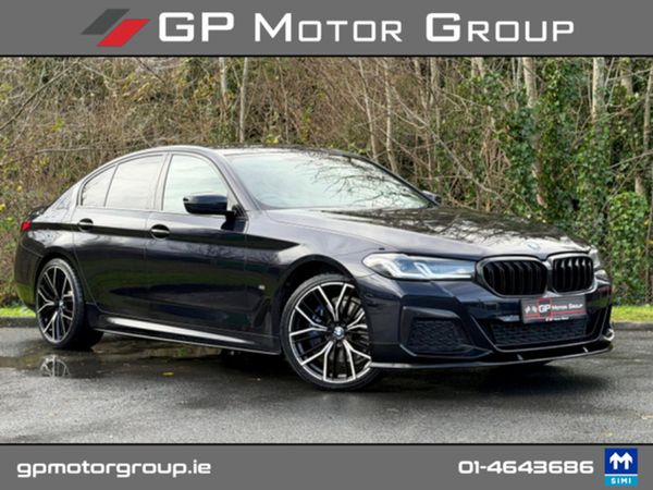 BMW 5-Series Saloon, Petrol Plug-in Hybrid, 2021, Black