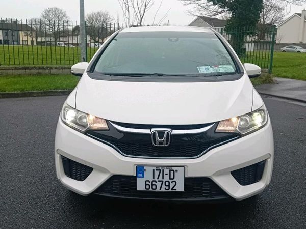 Honda Fit Hatchback, Petrol Hybrid, 2017, White