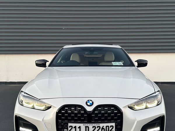 BMW 4-Series Coupe, Diesel, 2021, White