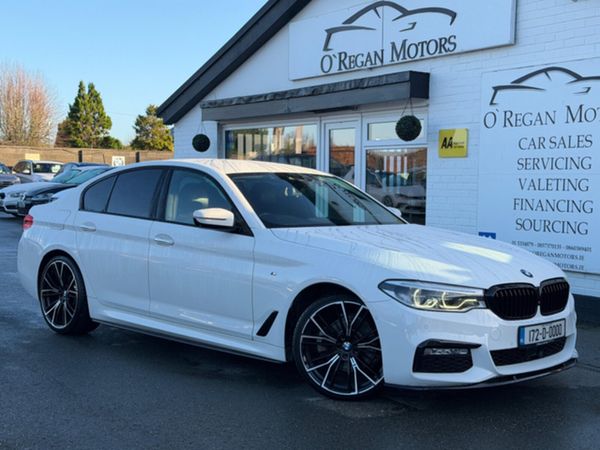 BMW 5-Series Saloon, Diesel, 2017, White