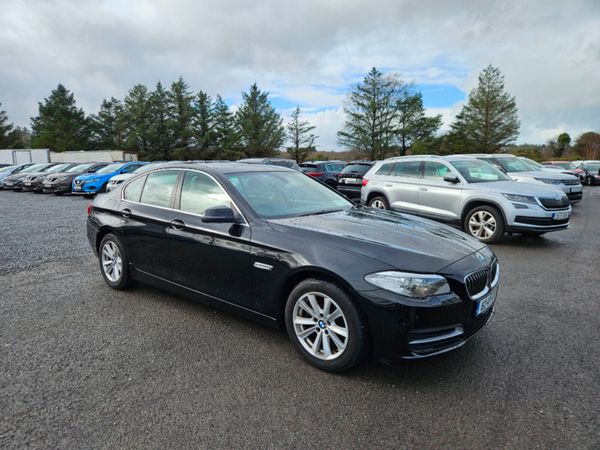 BMW 5-Series Saloon, Diesel, 2016, Black