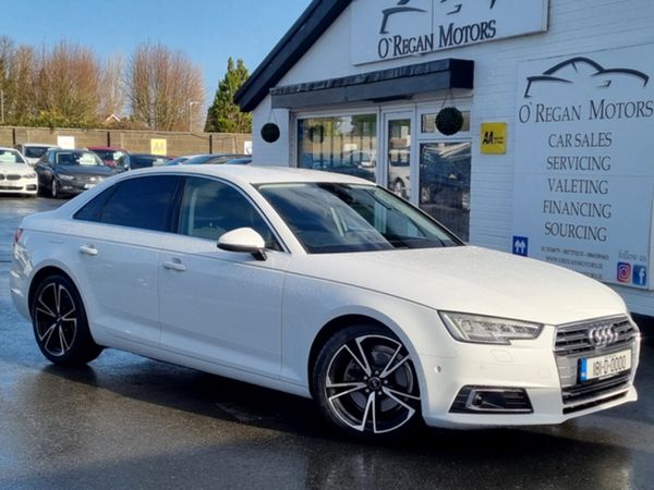 Audi A4 Saloon, Petrol, 2018, White