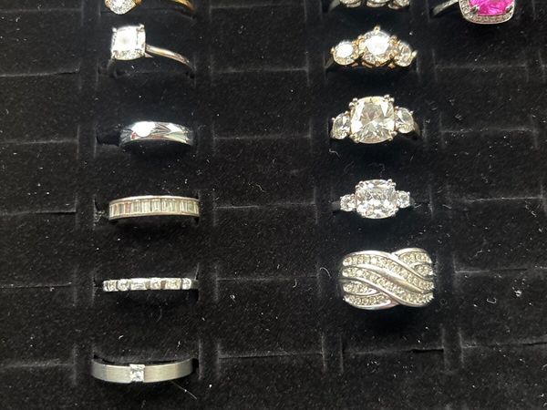 Sterling silver rings for sale in Co. Cork for €35 on DoneDeal