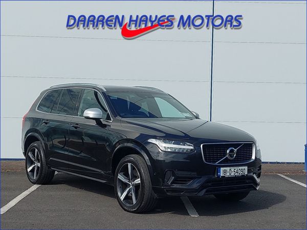 Volvo XC90 Estate, Petrol Plug-in Hybrid, 2018, Black