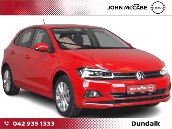 Volkswagen Polo Hatchback, Petrol, 2018, Red