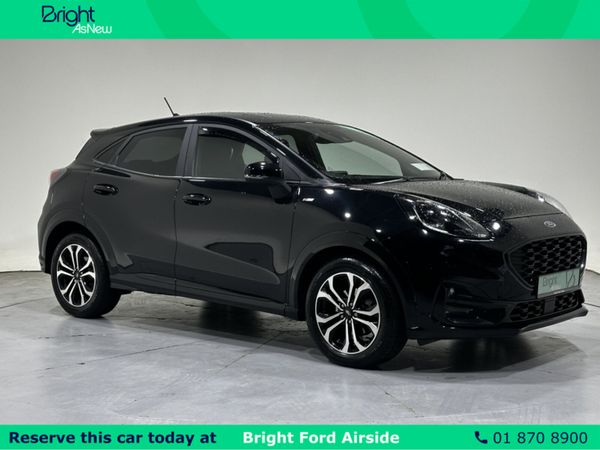 Ford Puma MPV, Petrol Hybrid, 2021, Black