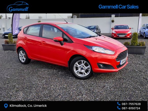 Ford Fiesta Hatchback, Petrol, 2016, Red