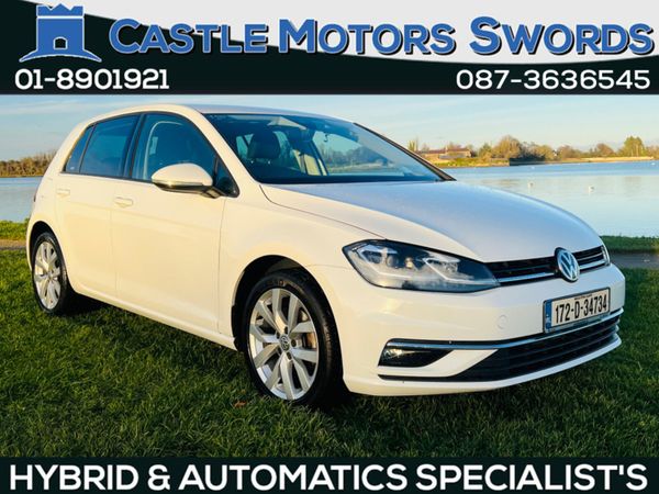 Volkswagen Golf Hatchback, Petrol, 2017, White