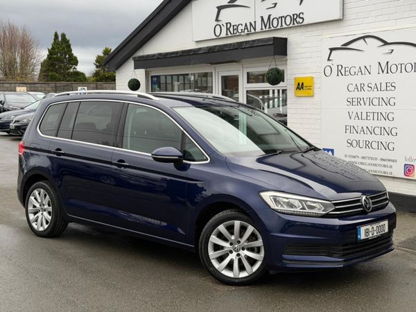 Volkswagen Touran MPV, Petrol, 2018, Blue