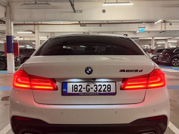 BMW 5-Series Saloon, Diesel, 2018, White