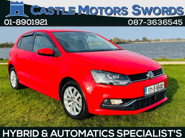 Volkswagen Polo Hatchback, Petrol, 2017, Red