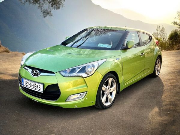 Hyundai Veloster Hatchback, Petrol, 2013, Green