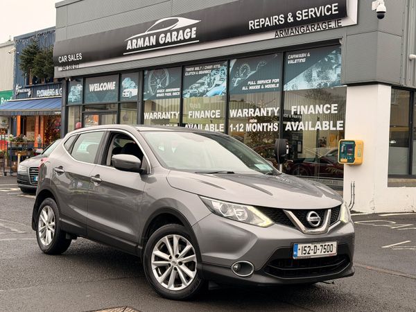 Nissan Qashqai Hatchback, Diesel, 2015, Grey