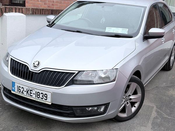 Skoda Rapid Saloon, Petrol, 2016, Silver