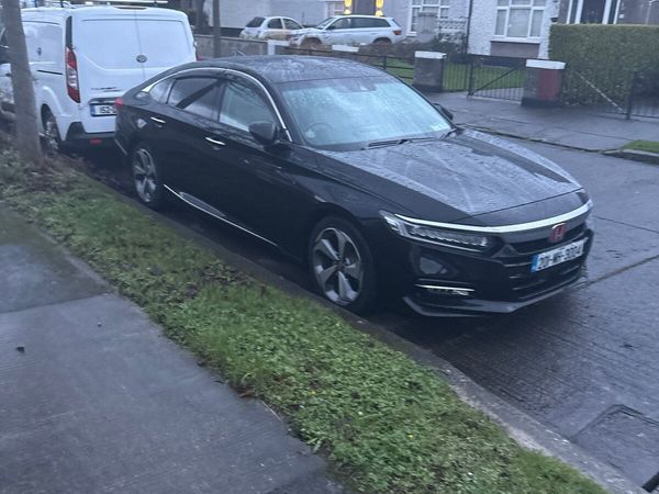 Honda Accord Saloon, Petrol Hybrid, 2020, Black