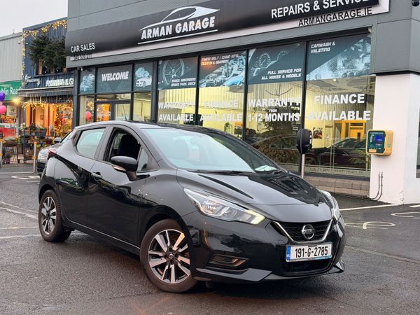 Nissan Micra Hatchback, Petrol, 2019, Black
