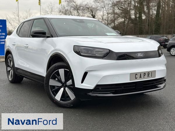 Ford Capri SUV, Electric, 2025, White