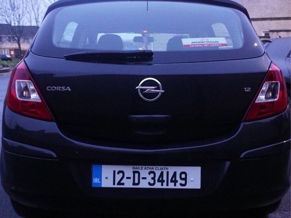 Opel Corsa Hatchback, Petrol, 2012, Black