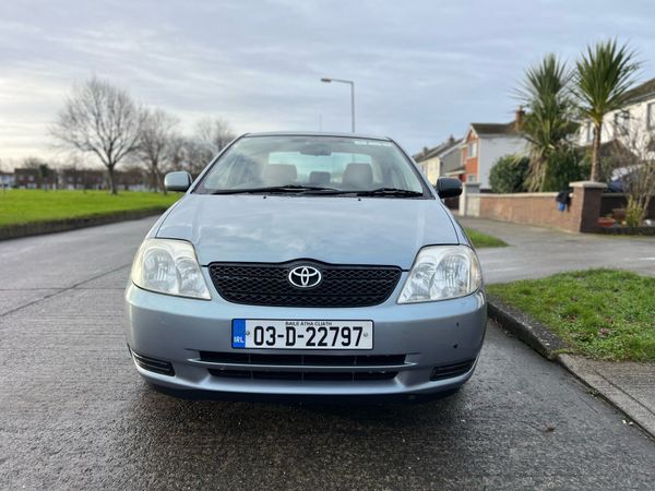 Toyota Corolla Saloon, Petrol, 2003, Grey