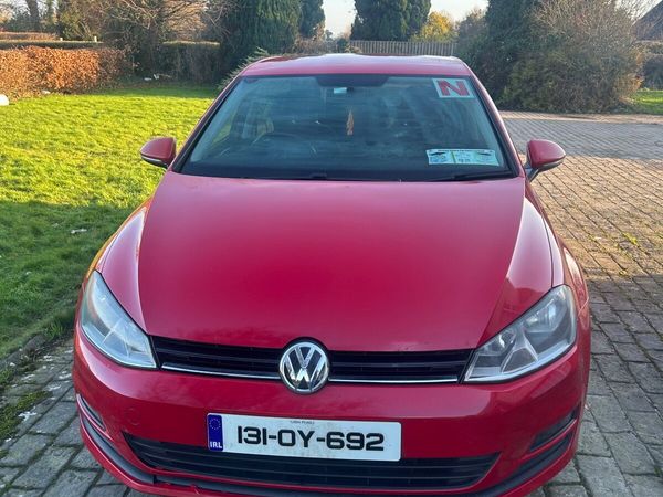 Volkswagen Golf Estate, Diesel, 2013, Red