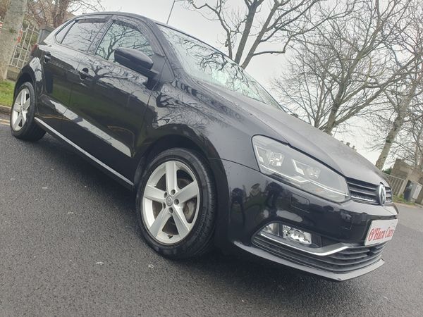 Volkswagen Polo Hatchback, Petrol, 2016, Black
