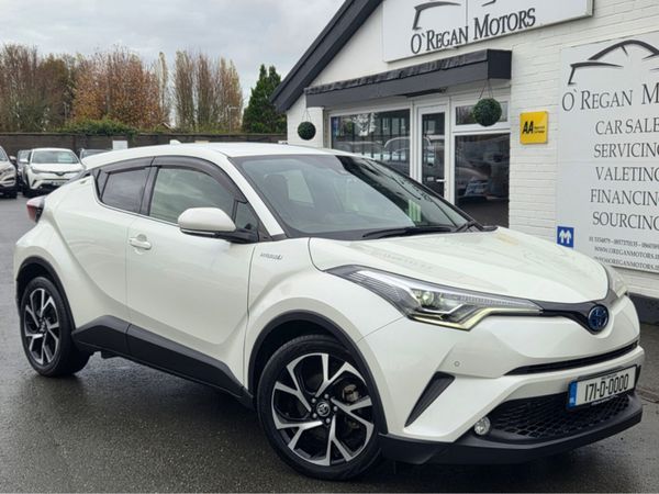 Toyota C-HR Hatchback, Petrol Hybrid, 2017, White