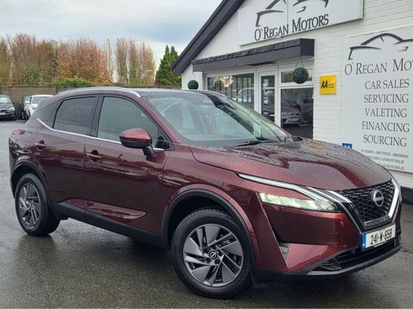 Nissan Qashqai MPV, Petrol Hybrid, 2024, Red