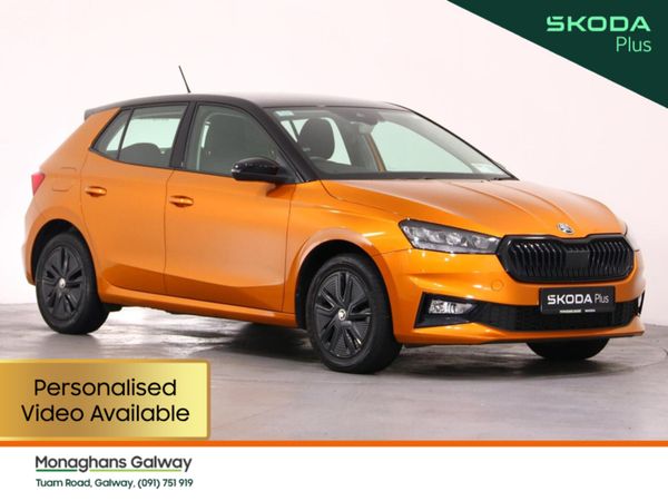 Skoda Fabia Hatchback, Petrol, 2022, Orange
